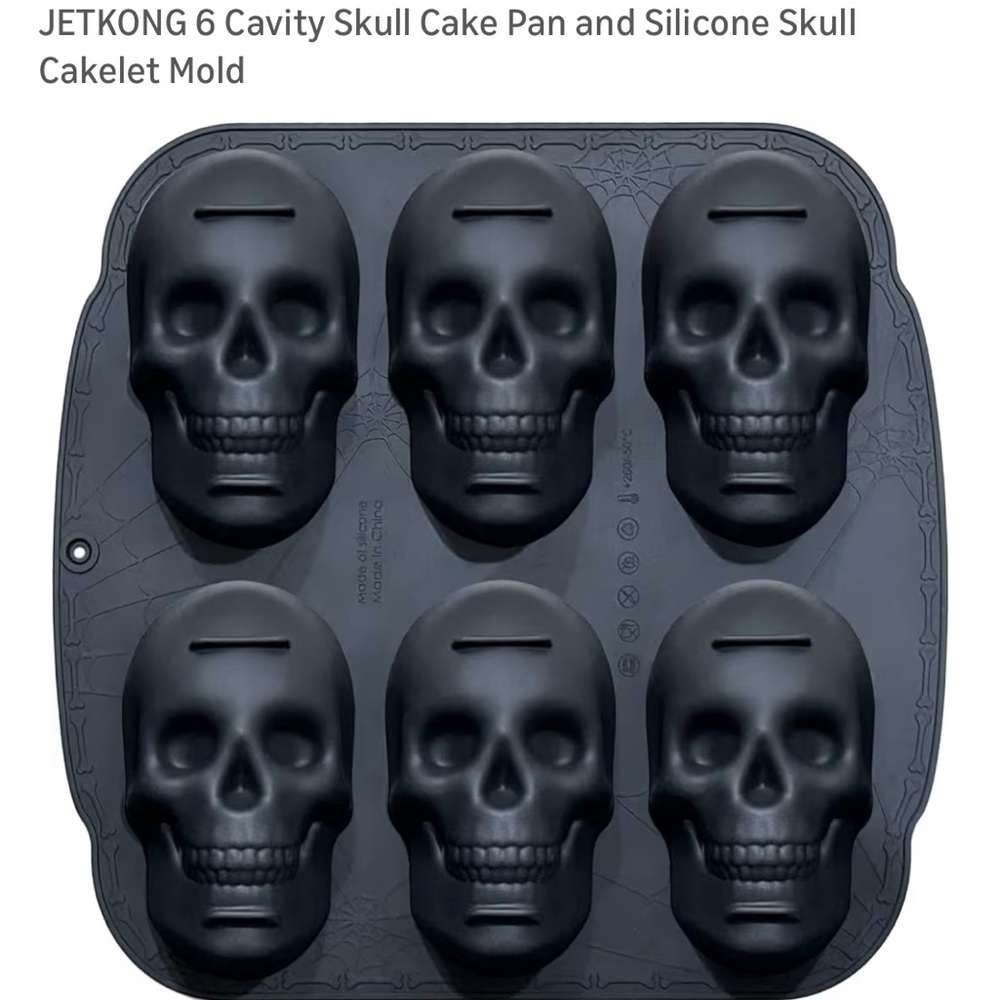 Jetkong Skull Cake Mold